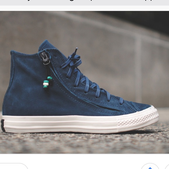 converse navy suede